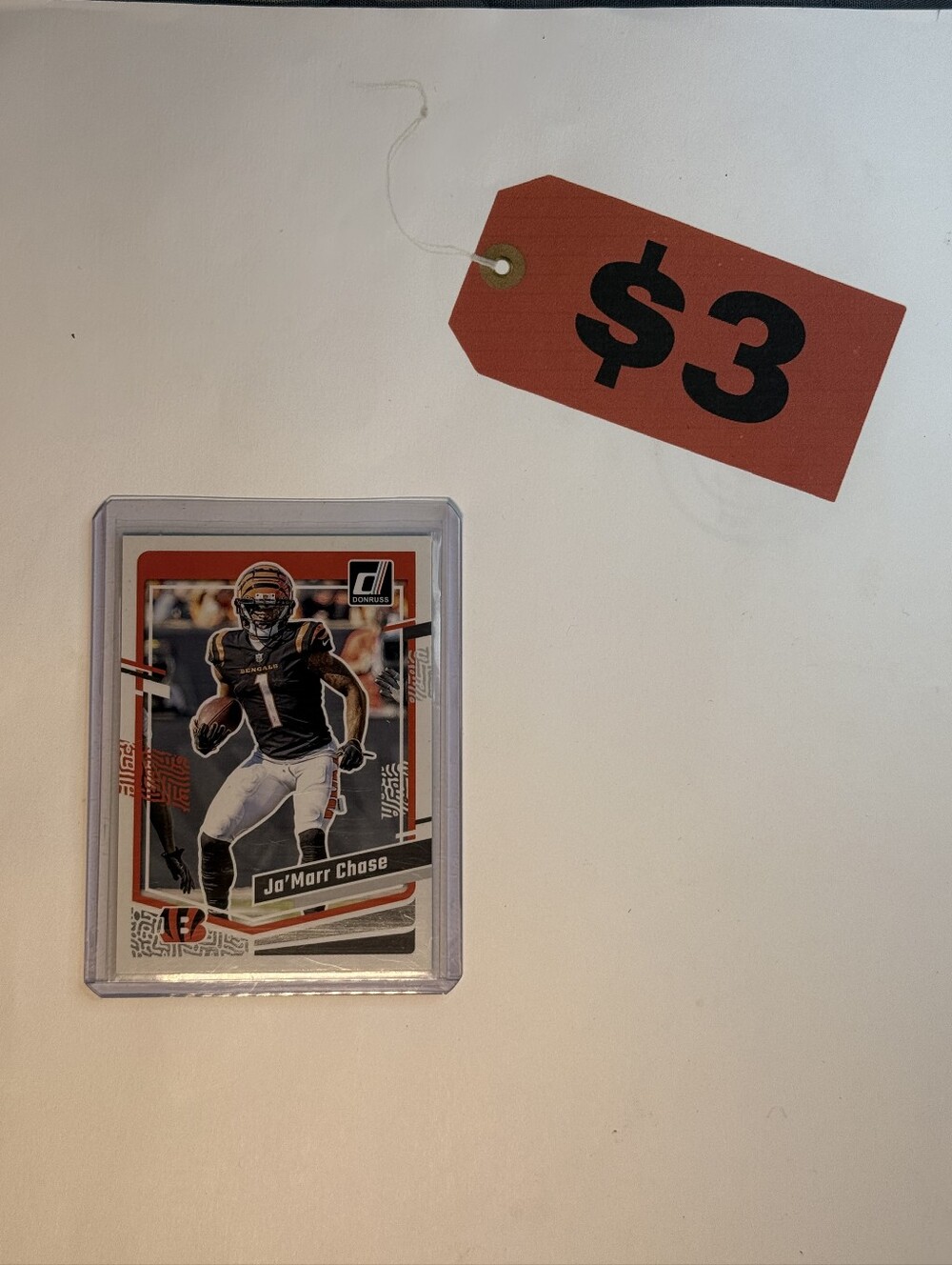 2023 Donruss Panini Football Ja'Marr Chase Cincinnati Bengals Card #56